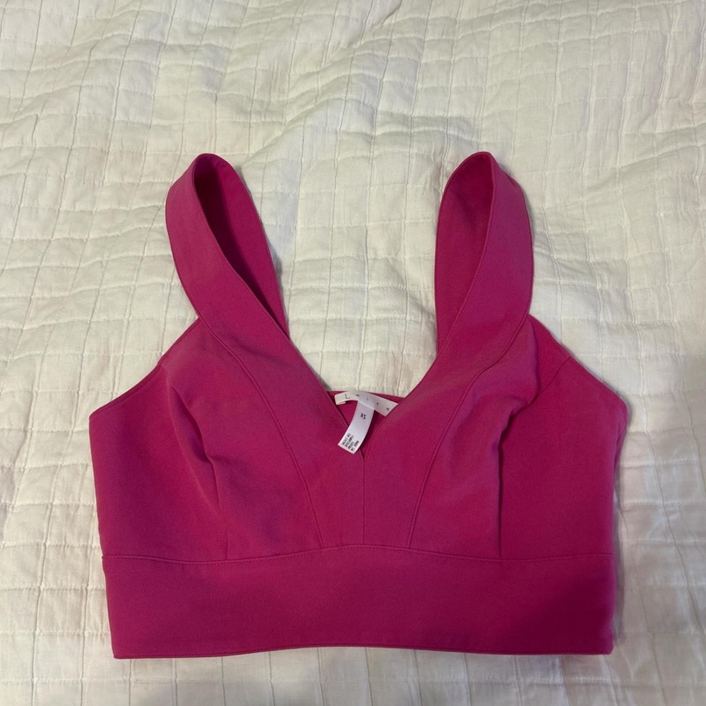 Hot Pink Crop Top. Size XS!